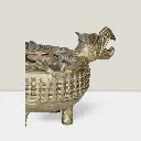 Dokra ashtray  table top front close R_result.webp