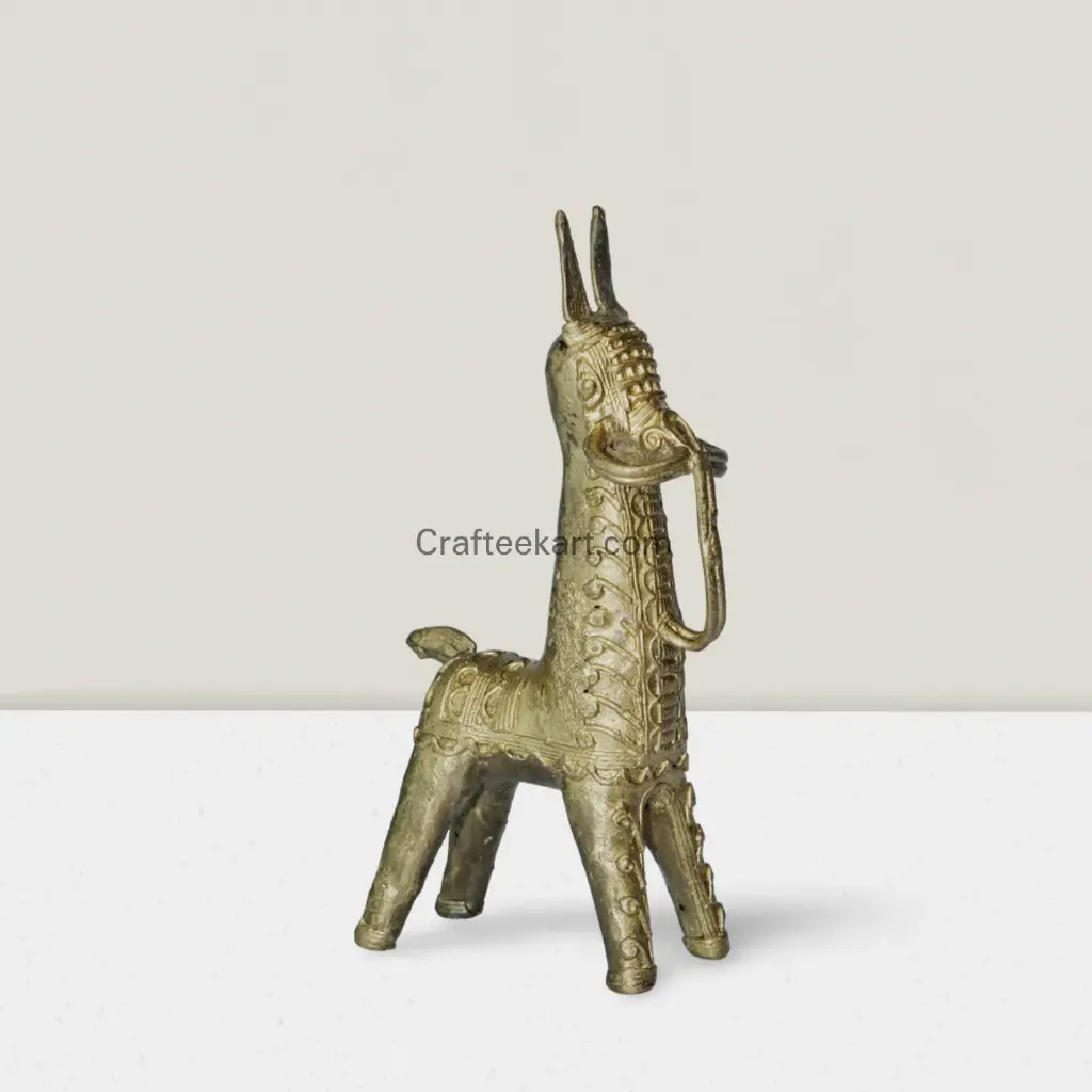 Dokra bronze horse table top side R_result.webp