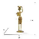 Dokra bronze tibal farmer front dem_result.webp