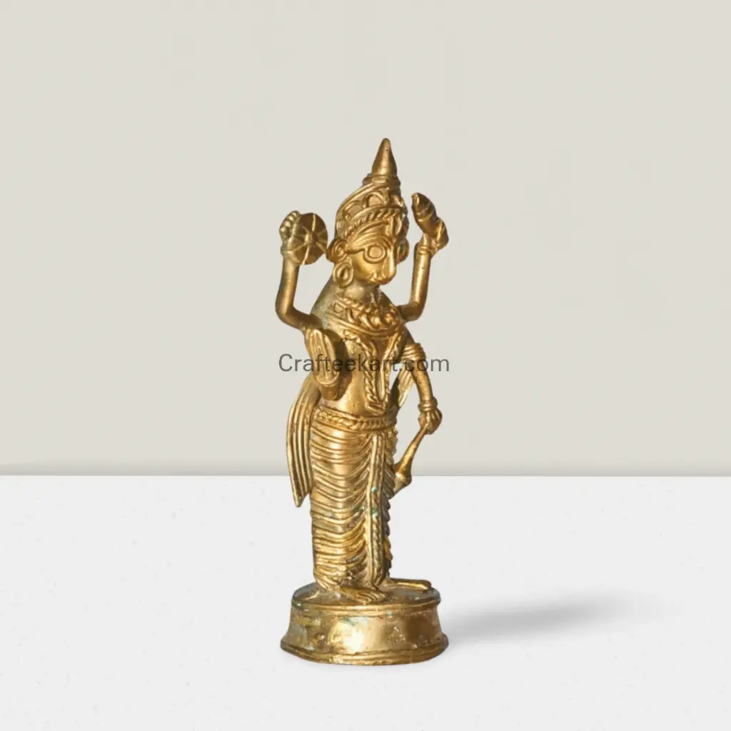 Dokra Metal Sculpture of Lord Vishnu tt R_result.webp