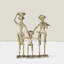 Dokra bronze tibal famaly top back_result.webp