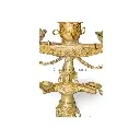 Dokra multi-tiered lamp wb close up_result.webp