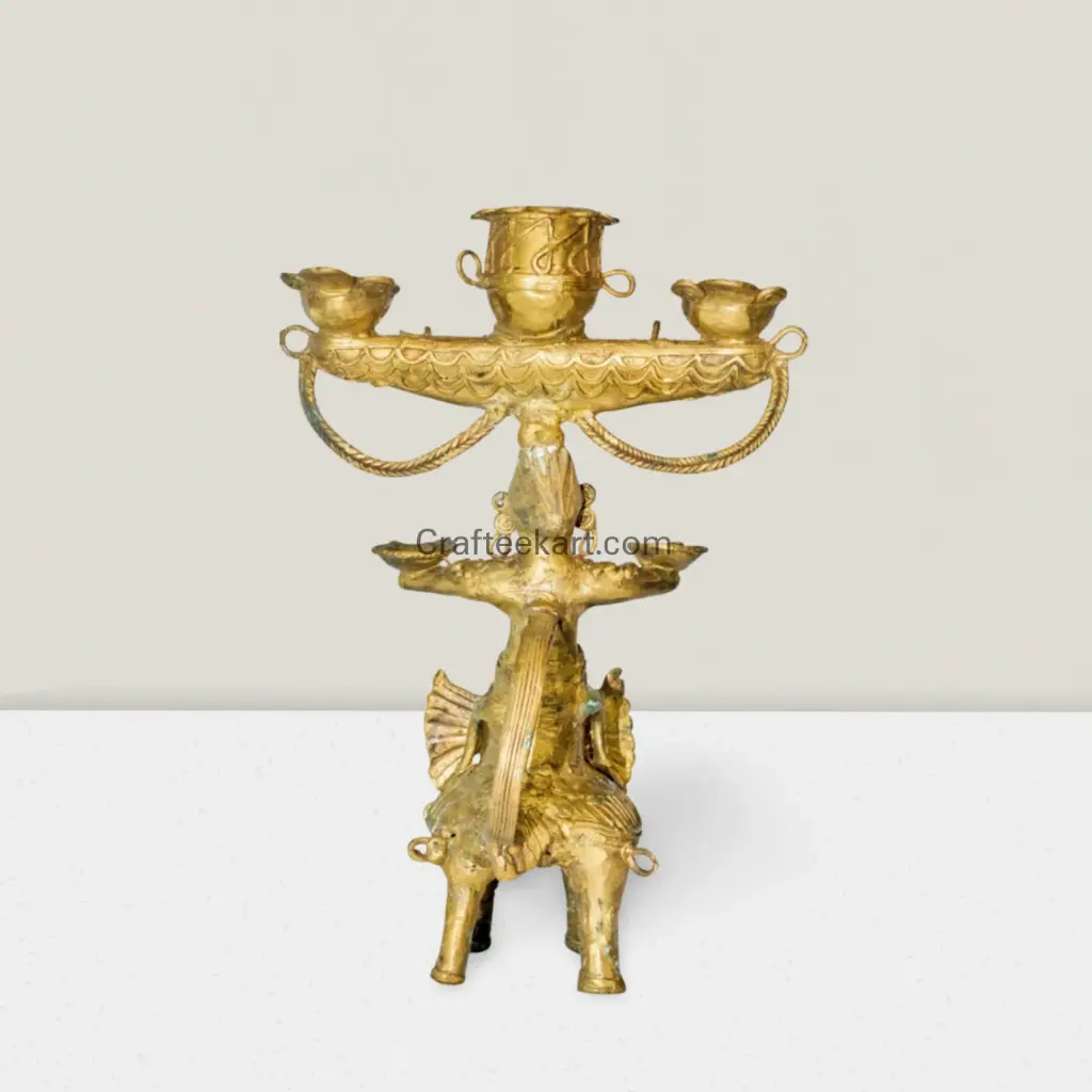 Dokra multi-tiered lamp TT back_result.webp