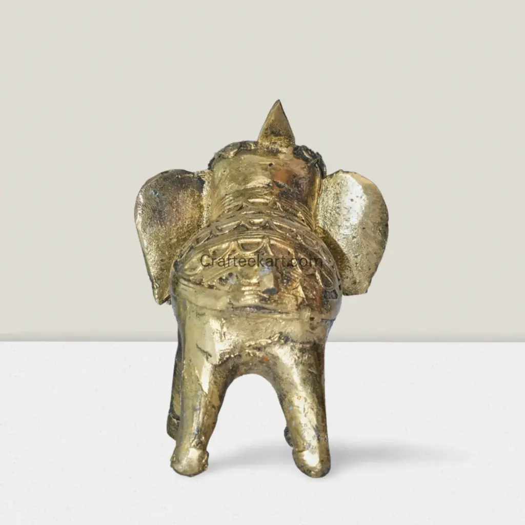 Dokra elephent  table top BACK_result.webp
