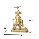 Dokra Ganesh with umbrella front wb dem_result.webp