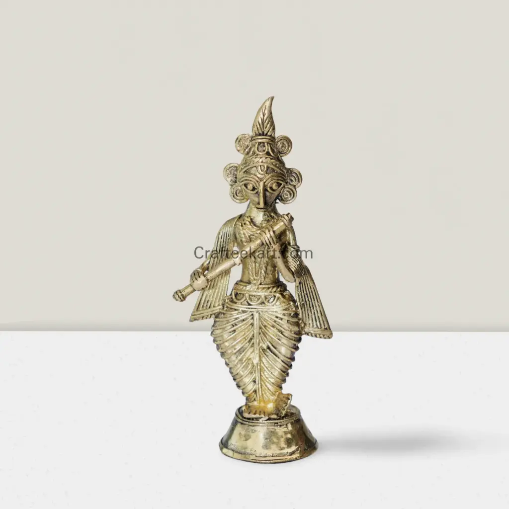 Dokra Bronze krishana  front_result.webp