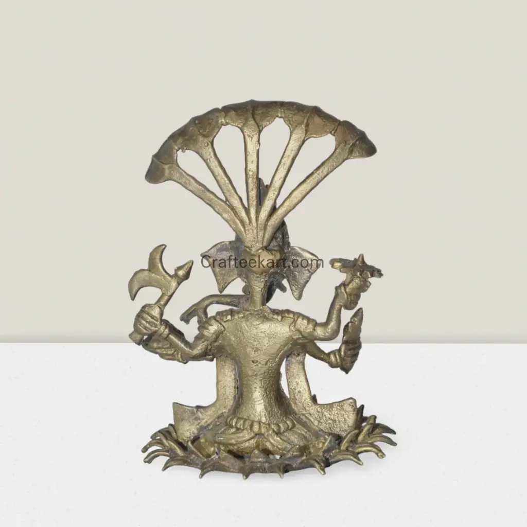 Dokra bronze pancchamukhi ganesh tt back_result.webp