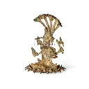 Dokra bronze pancchamukhi ganesh wb side R_result.webp