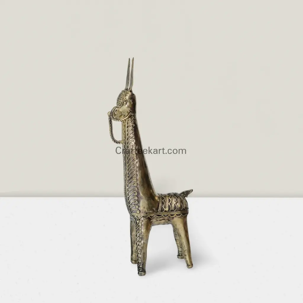 Dokra Bronze horse tabletop Side R_result.webp
