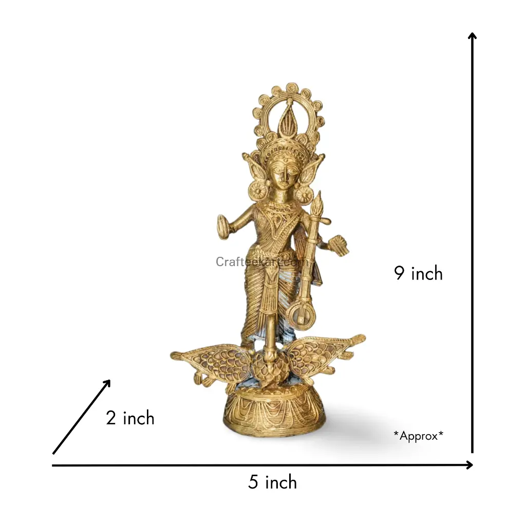 Dokra Saraswati  white back dem_result.webp