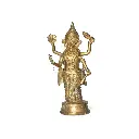 Dokra Metal Sculpture of Lord Vishnu